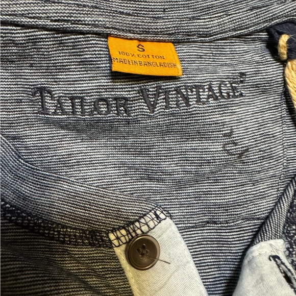 Tailor Vintage Henley NWT - Picture 3 of 4